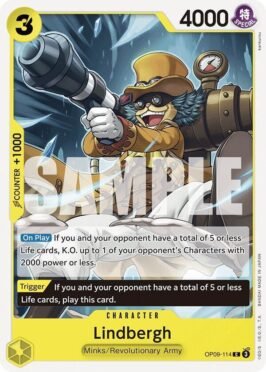 lindberg op9 venta de cartas one piece