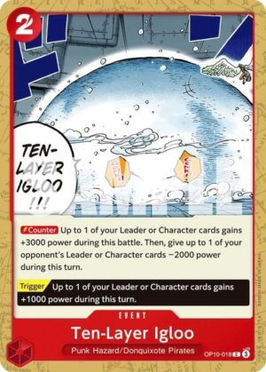 ten layer igloo op10 venta de cartas one piece