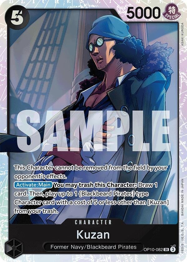 kuzan op10 venta de cartas one piece