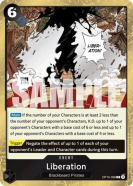 liberation op venta de cartas one piece