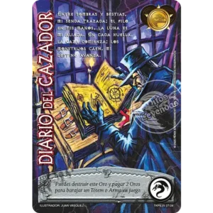 diario del cazador myl venta de cartas mitos y leyendas primera era