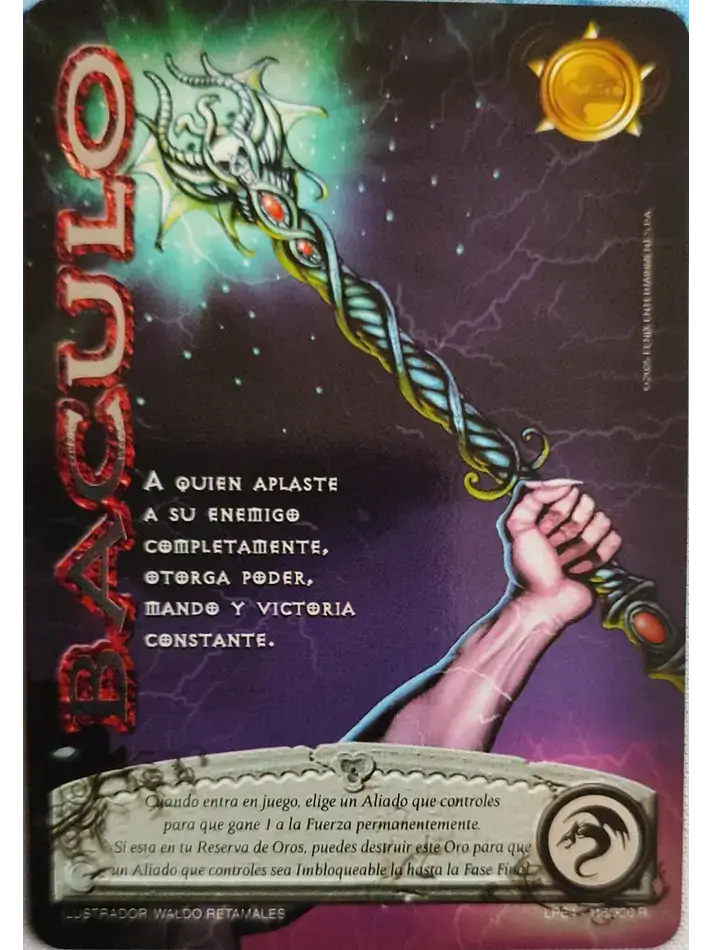 baculo myl venta de cartas mitos y leyendas primera era