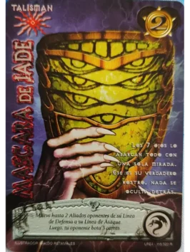 mascara de jade myl venta de cartas mitos y leyendas