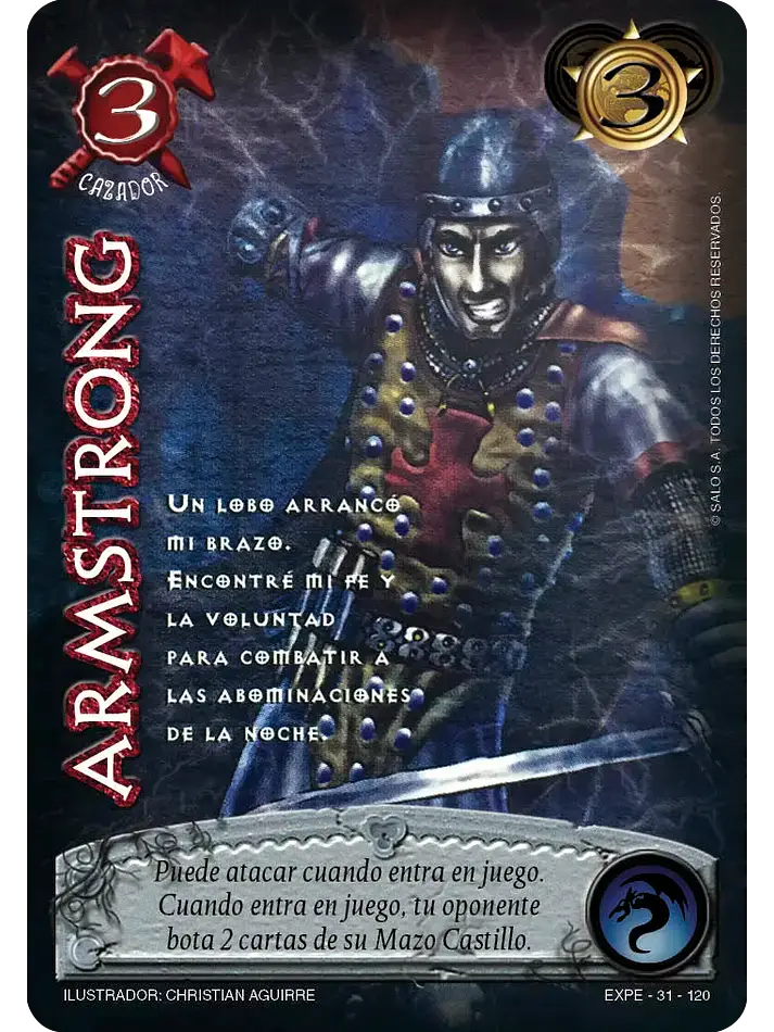 armstrong myl venta de cartas mitos y leyendas primera era