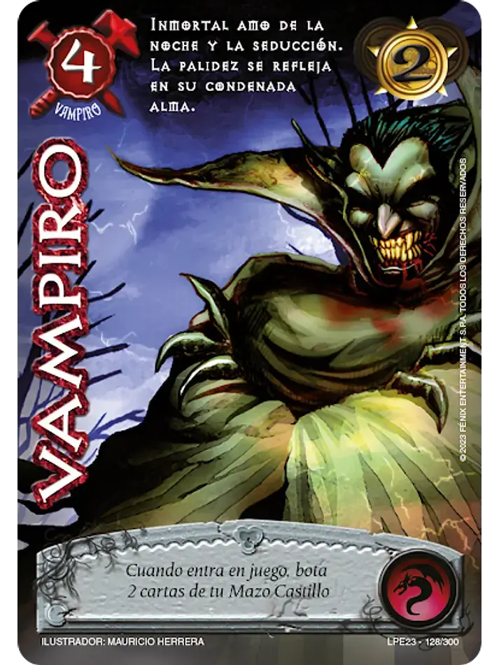 vampiro myl venta de cartas mitos y leyendas primera era