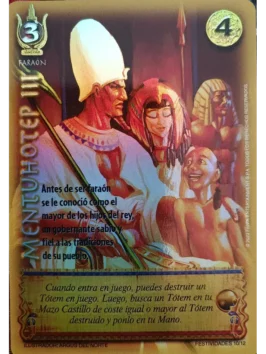 mentuhotep iii venta de cartas mitos y leyendas myl