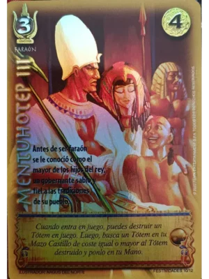 mentuhotep iii venta de cartas mitos y leyendas myl