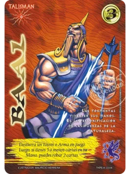 baal myl venta de cartas mitos y leyendas primera era