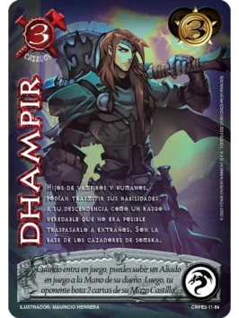 dhampir myl venta de cartas mitos y leyendas