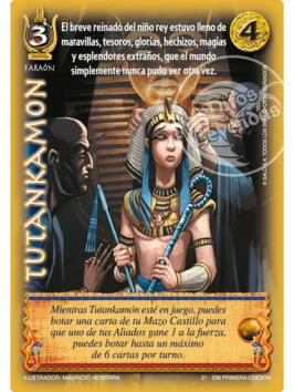 tutankamon venta de cartas mitos y leyendas myl