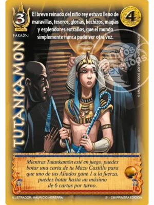 tutankamon venta de cartas mitos y leyendas myl