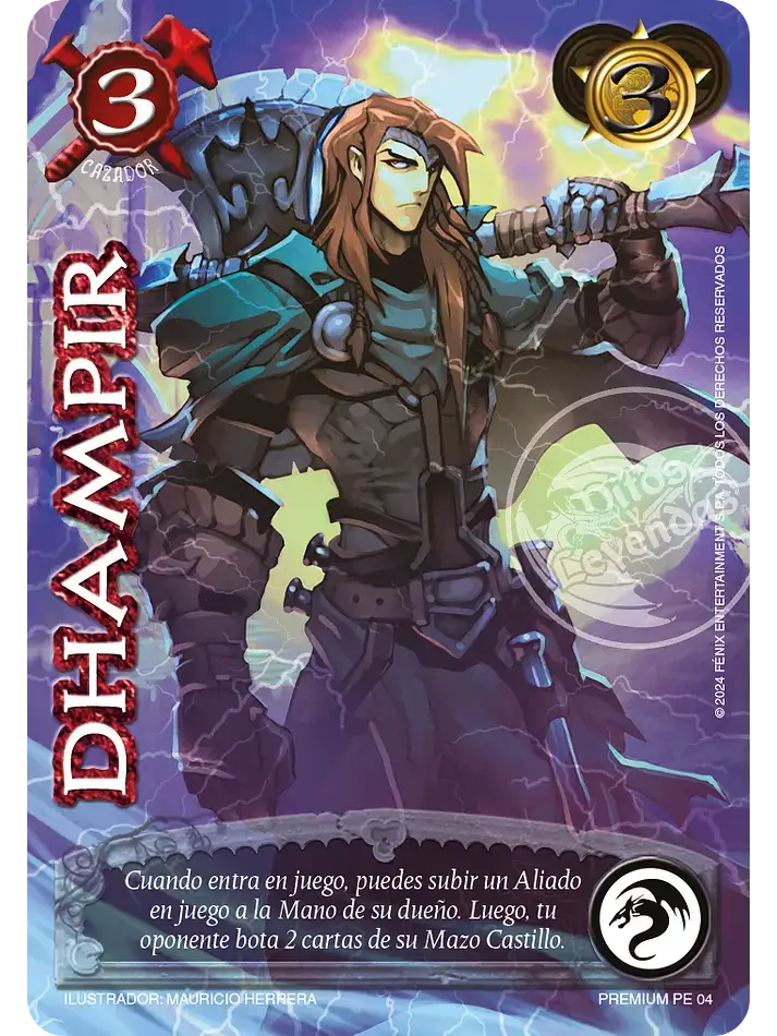 dhampir myl venta de cartas mitos y leyendas