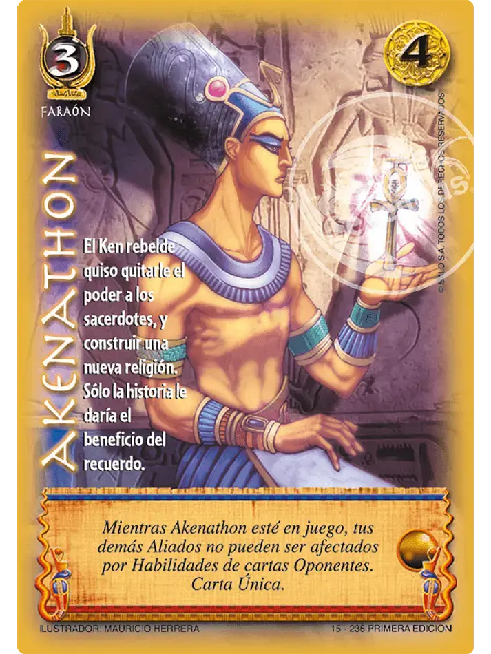 akenathon venta de cartas mitos y leyendas myl