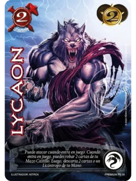 lycaon myl venta de cartas mitos y leyendas