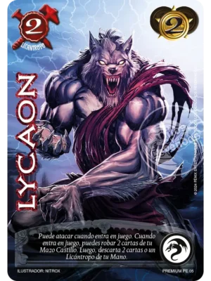 lycaon myl venta de cartas mitos y leyendas
