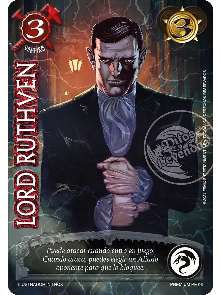lord ruthven myl venta de cartas mitos y leyendas