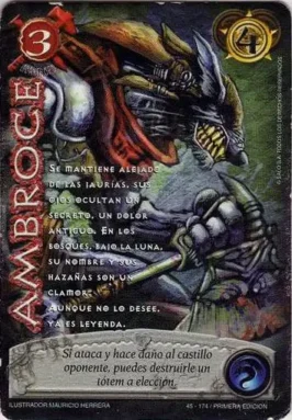 ambroce myl venta de cartas mitos y leyendas primera era