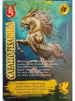 caballo pesadilla myl primera era