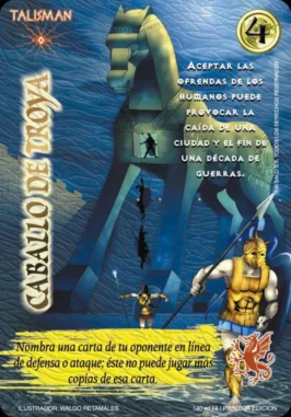 caballo de troya myl venta de cartas mitos y leyendas primera era