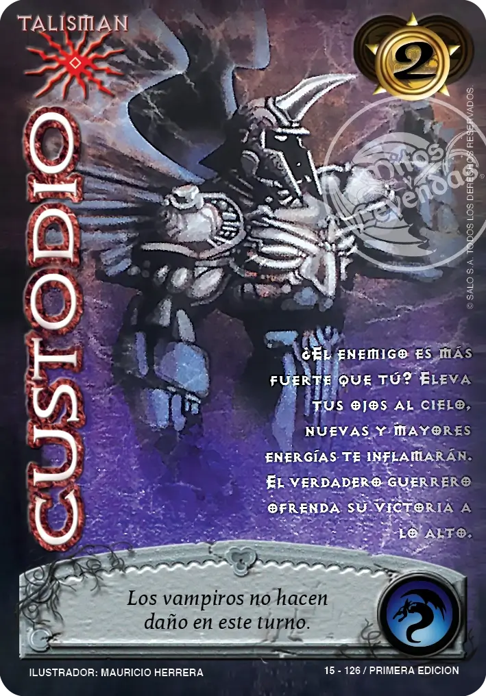 custodio myl venta de cartas mitos y leyendas