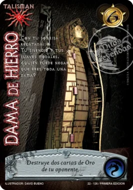 dama de hierro myl venta de cartas mitos y leyendas