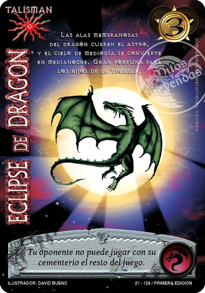 eclipse de dragon myl venta de cartas mitos y leyendas