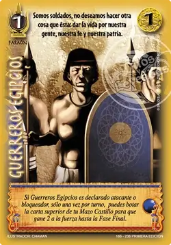 guerreros egipcios myl venta de cartas mitos y leyendas