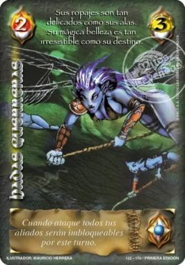 hadas guerreras myl venta de cartas mitos y leyendas primera era