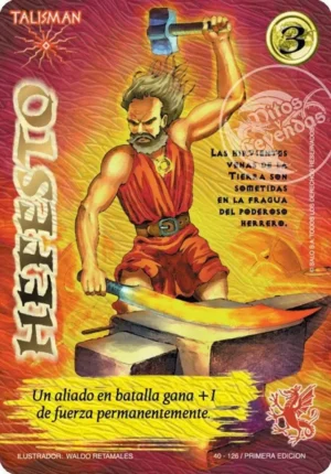 hefesto myl venta de cartas mitos y leyendas primera era