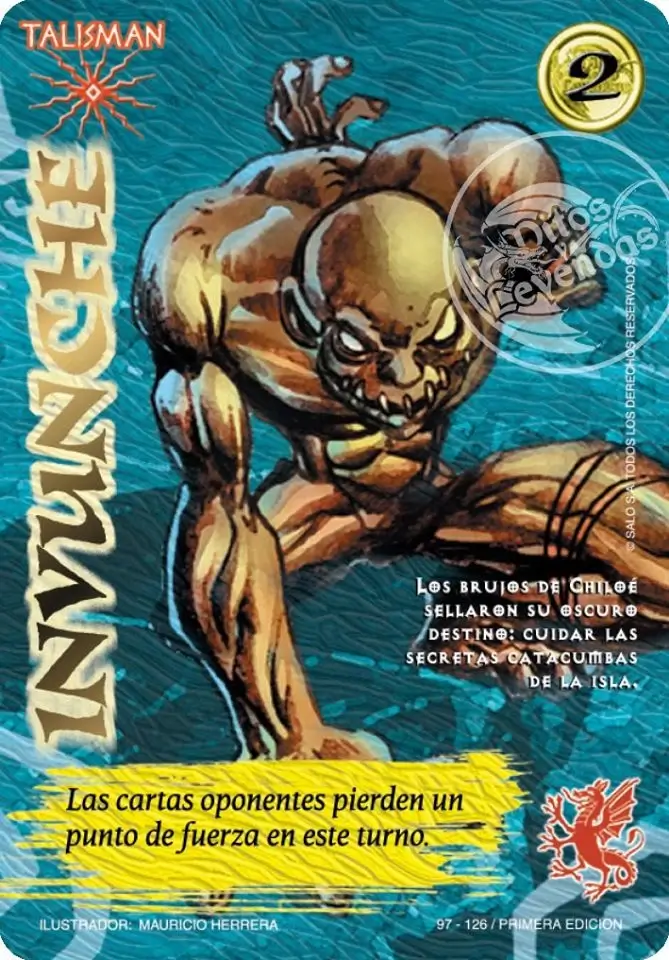 invunche myl venta de cartas mitos y leyendas primera era