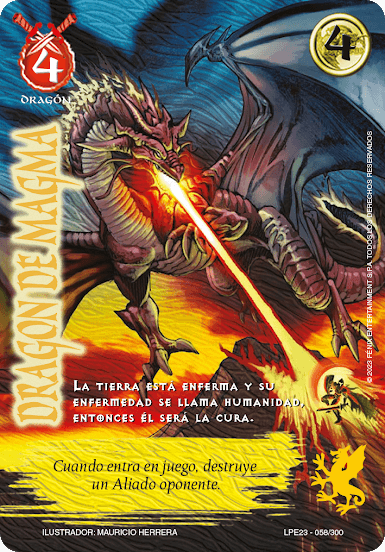 dragon de magma myl primera era