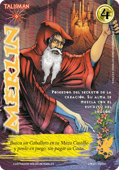 merlin myl venta de cartas mitos y leyendas primera era