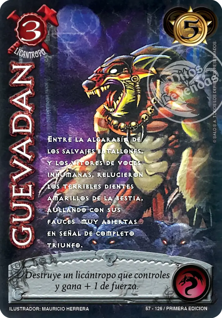 guevadan myl venta de cartas mitos y leyendas primera era
