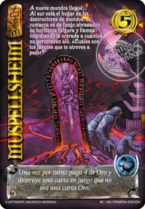 muspellsheim cartas myl primera era