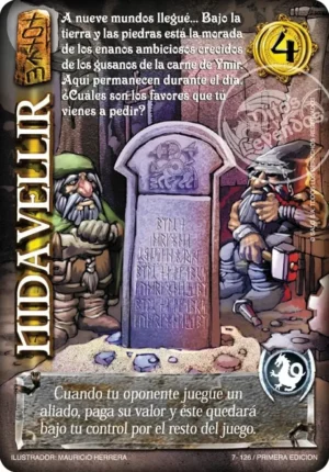 nidavellir cartas myl primera era