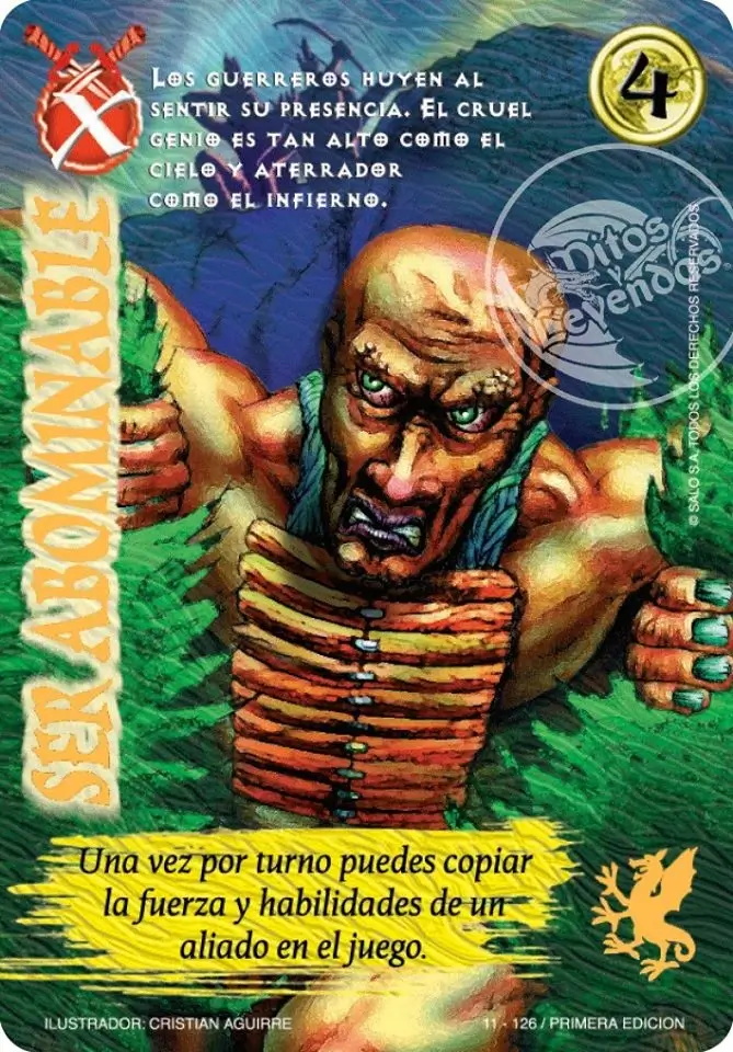 ser abominable myl primera era