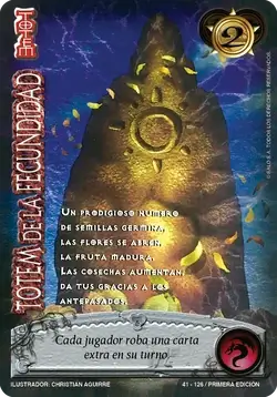 totem de fecundidad myl venta de cartas mitos y leyendas primera era