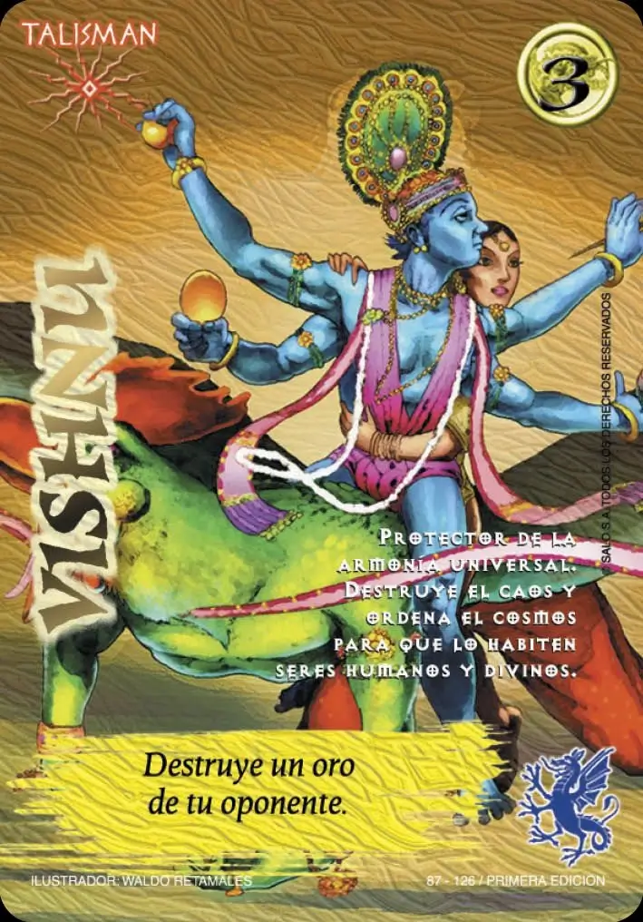 vioshnu myl venta de cartas mitos y leyendas primera era