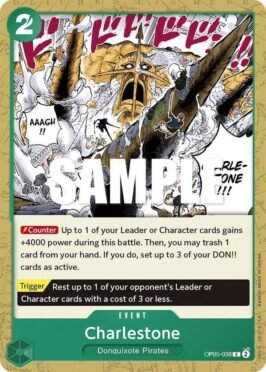 charlestone op5 venta de cartas one piece
