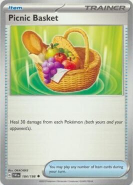 picnic basket cartas pokemon tcg