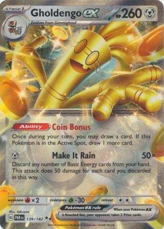 1789905 gholdengo ex cartas pokemon tcg