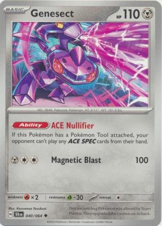 genesect cartas pokemon tcg