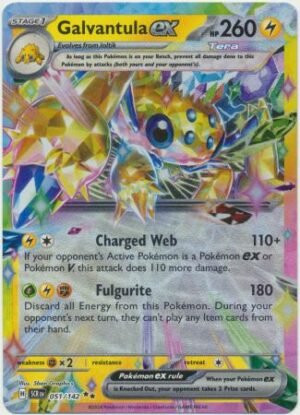 galvantula ex cartas pokemon