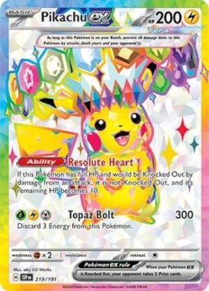 pikachu ex full art