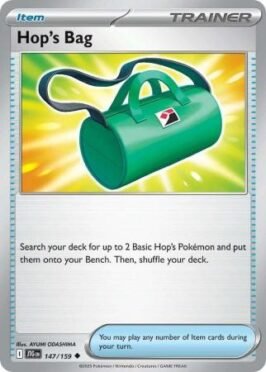 hop's bag cartas pokemon tcg