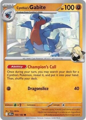 gabite cartas pokemon tcg