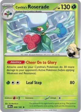 roserade cartas pokemon tcg