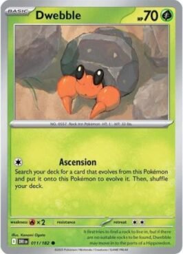 dwebble cartas pokemon tcg