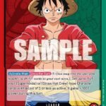 carta lider one piece luffy