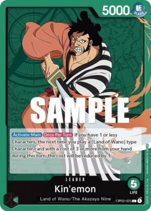 carta lider one piece kinemon